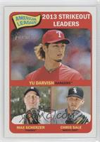 League Leaders - Yu Darvish, Max Scherzer, Chris Sale