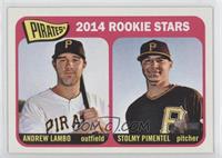 Rookie Stars - Andrew Lambo, Stolmy Pimentel