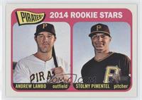 Rookie Stars - Andrew Lambo, Stolmy Pimentel