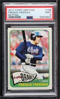 SP - Action Variation - Freddie Freeman [PSA 9 MINT]