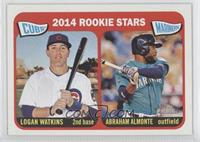 Rookie Stars - Logan Watkins, Abraham Almonte