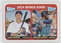 Rookie Stars - Logan Watkins, Abraham Almonte