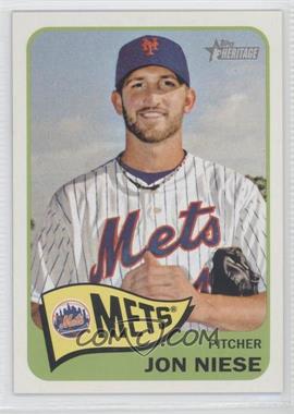 2014 Topps Heritage - [Base] #186 - Jon Niese