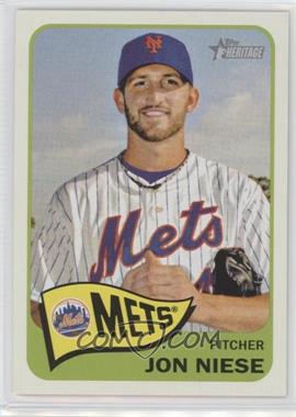 2014 Topps Heritage - [Base] #186 - Jon Niese