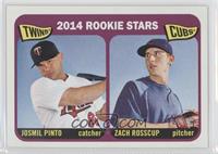 Rookie Stars - Josmil Pinto, Zach Rosscup