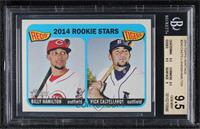 Rookie Stars - Billy Hamilton, Nick Castellanos [BGS 9.5 GEM MIN…