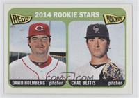 Rookie Stars - David Holmberg, Chad Bettis