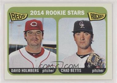 2014 Topps Heritage - [Base] #273 - Rookie Stars - David Holmberg, Chad Bettis