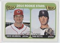 Rookie Stars - David Holmberg, Chad Bettis