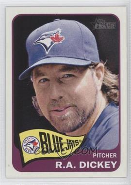 2014 Topps Heritage - [Base] #306 - R.A. Dickey
