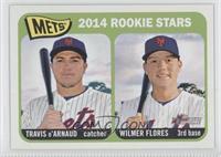 Rookie Stars - Travis d'Arnaud, Wilmer Flores