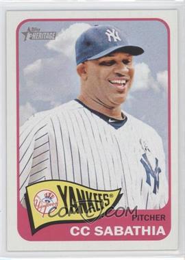 2014 Topps Heritage - [Base] #330 - C.C. Sabathia