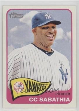 2014 Topps Heritage - [Base] #330 - C.C. Sabathia