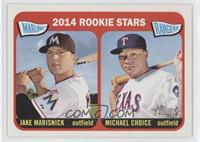 Rookie Stars - Jake Marisnick, Michael Choice