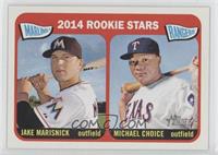 Rookie Stars - Jake Marisnick, Michael Choice