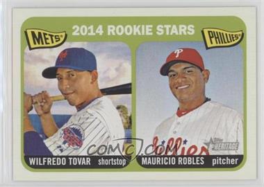 2014 Topps Heritage - [Base] #374 - Rookie Stars - Wilfredo Tovar, Mauricio Robles