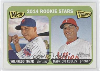 2014 Topps Heritage - [Base] #374 - Rookie Stars - Wilfredo Tovar, Mauricio Robles