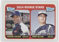 Rookie Stars - Yordano Ventura, Jimmy Nelson