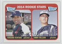 Rookie Stars - Yordano Ventura, Jimmy Nelson