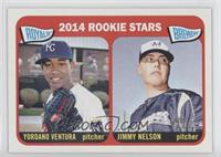 Rookie Stars - Yordano Ventura, Jimmy Nelson