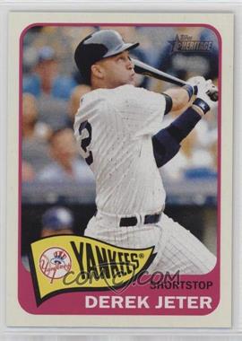 2014 Topps Heritage - [Base] #433.3 - SP - Action Variation - Derek Jeter