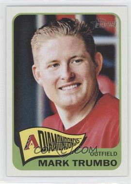 2014 Topps Heritage - [Base] #442.1 - High Number SP - Mark Trumbo (Birth Year 1986)
