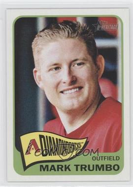 2014 Topps Heritage - [Base] #442.1 - High Number SP - Mark Trumbo (Birth Year 1986)