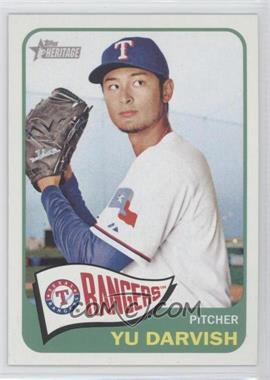 2014 Topps Heritage - [Base] #444.1 - High Number SP - Yu Darvish