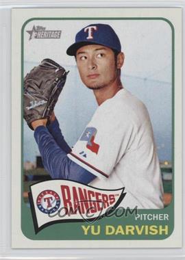 2014 Topps Heritage - [Base] #444.1 - High Number SP - Yu Darvish