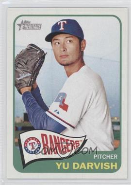 2014 Topps Heritage - [Base] #444.1 - High Number SP - Yu Darvish