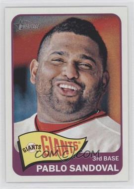 2014 Topps Heritage - [Base] #445 - High Number SP - Pablo Sandoval