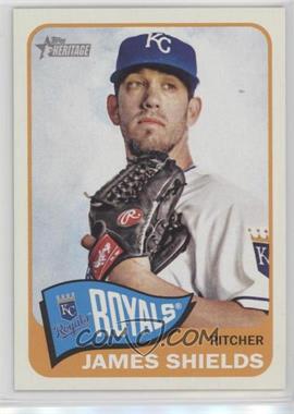 2014 Topps Heritage - [Base] #449 - High Number SP - James Shields