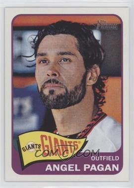 2014 Topps Heritage - [Base] #486 - High Number SP - Angel Pagan