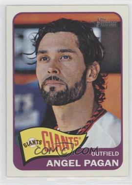 2014 Topps Heritage - [Base] #486 - High Number SP - Angel Pagan