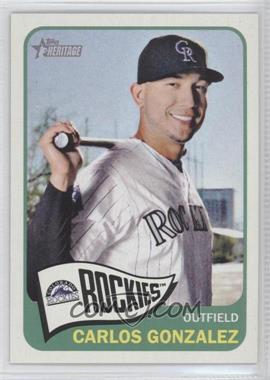2014 Topps Heritage - [Base] #494.1 - High Number SP - Carlos Gonzalez