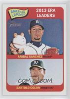 League Leaders - Anibal Sanchez, Bartolo Colon