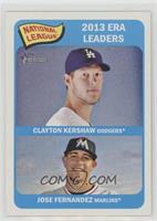 League Leaders - Clayton Kershaw, Jose Fernandez