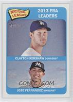 League Leaders - Clayton Kershaw, Jose Fernandez