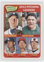 League Leaders - Max Scherzer, Bartolo Colon, Matt Moore, C.J. Wilson, Chris Ti…