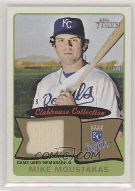 2014 Topps Heritage - Clubhouse Collection Relics - Gold #CCR-MM - Mike Moustakas /99