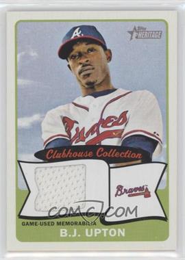 2014 Topps Heritage - Clubhouse Collection Relics #CCR-BU - B.J. Upton