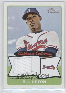 2014 Topps Heritage - Clubhouse Collection Relics #CCR-BU - B.J. Upton