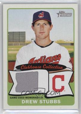 2014 Topps Heritage - Clubhouse Collection Relics #CCR-DS - Drew Stubbs