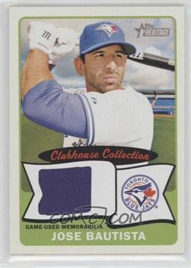 2014 Topps Heritage - Clubhouse Collection Relics #CCR-JB - Jose Bautista