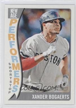 2014 Topps Heritage - New Age Performers #NAP-XB - Xander Bogaerts