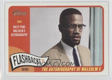 2014 Topps Heritage - News Flashbacks #NF-MX - Malcolm X