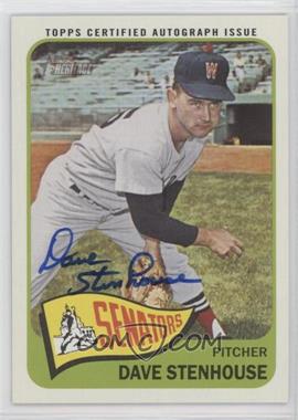 2014 Topps Heritage - Real One Autographs #ROA-DST - Dave Stenhouse