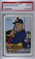 George Springer [PSA 10 GEM MT]