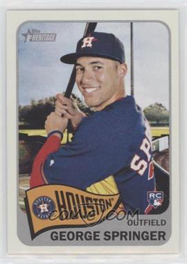 2014 Topps Heritage High Number - [Base] #H557 - George Springer