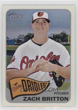 2014 Topps Heritage High Number - [Base] #H589 - Zach Britton